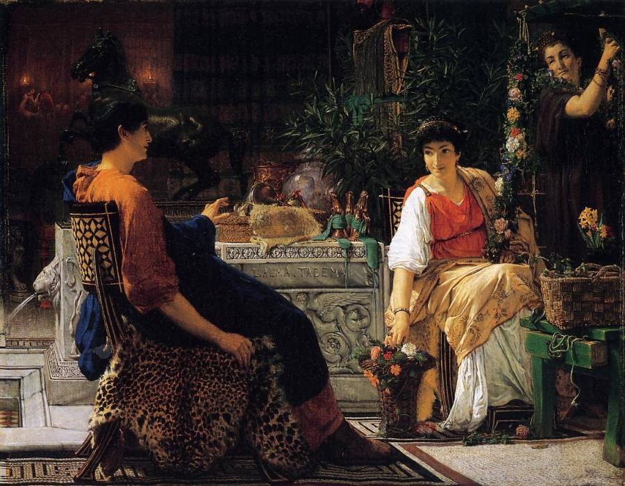 Alma-Tadema Lawrence - Preparations des festivites.jpg